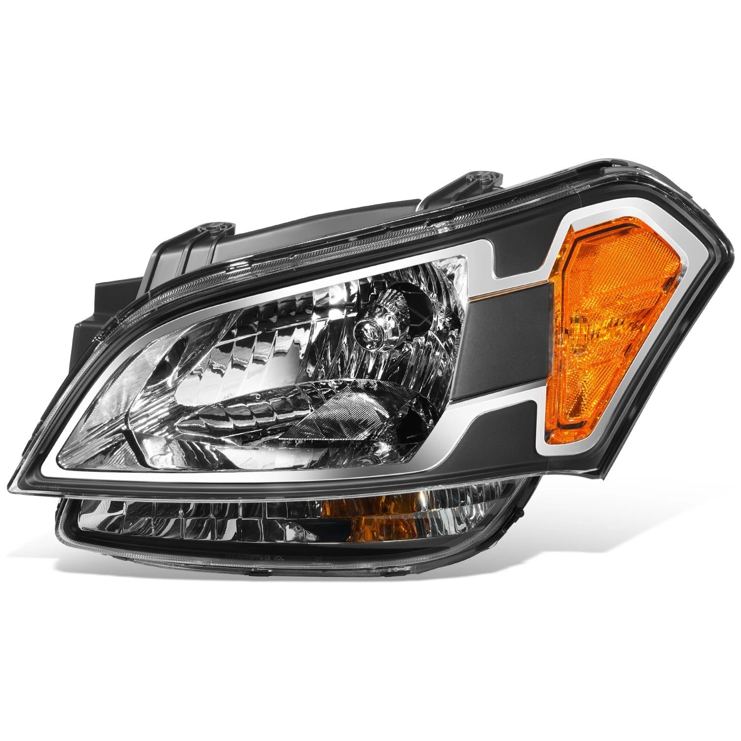 Fit 10-11 Soul Driver Left Black Housing Amber | Built Supply Co