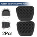 2Pcs Brake Clutch Pedal Pad Rubbers - For Civic/Accord