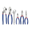 WORKPRO 6 Piece Carbon Steel Pliers Wrench Set Non-Slip Grip Handles Pliers Tool