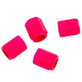 Car Tire Valve Cap Car Accessories Dustproof Fluorescent Pink