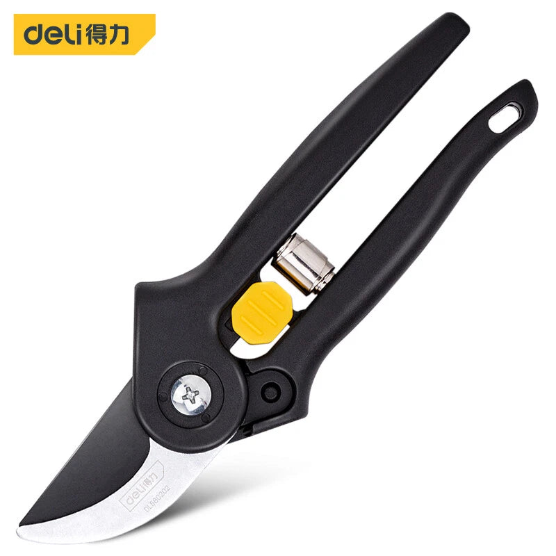 7.5” Deli Sharp Bypass Scissors Tree Trimmers Pruner Garden Clippers