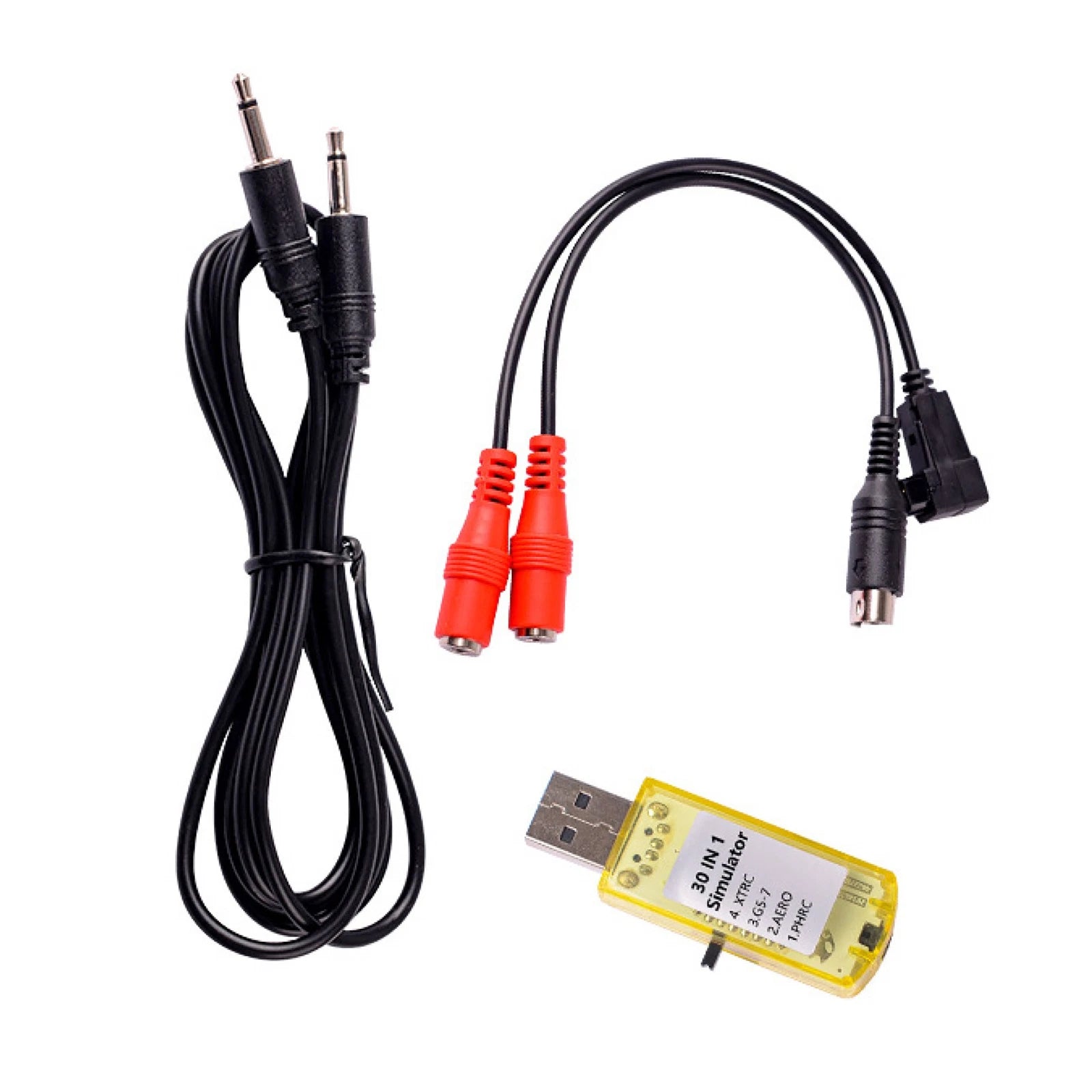 30 In 1 Rc Usb Flight Simulator With Cables For G7 Phoenix 5.0