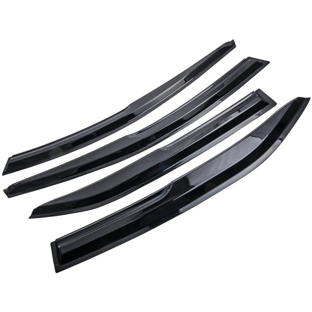 New Smoke Acrylic Window Visor Sun Rain Guards Deflectors for Toyota Camry 07-11
