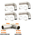 25mm 26mm Stainless Steel Elbow Connector For Automotive For Diesel