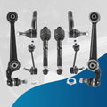 Front Lower Forward Control Arms Ball Joints Tie Rods for Mazda 6 03-08 ES800028