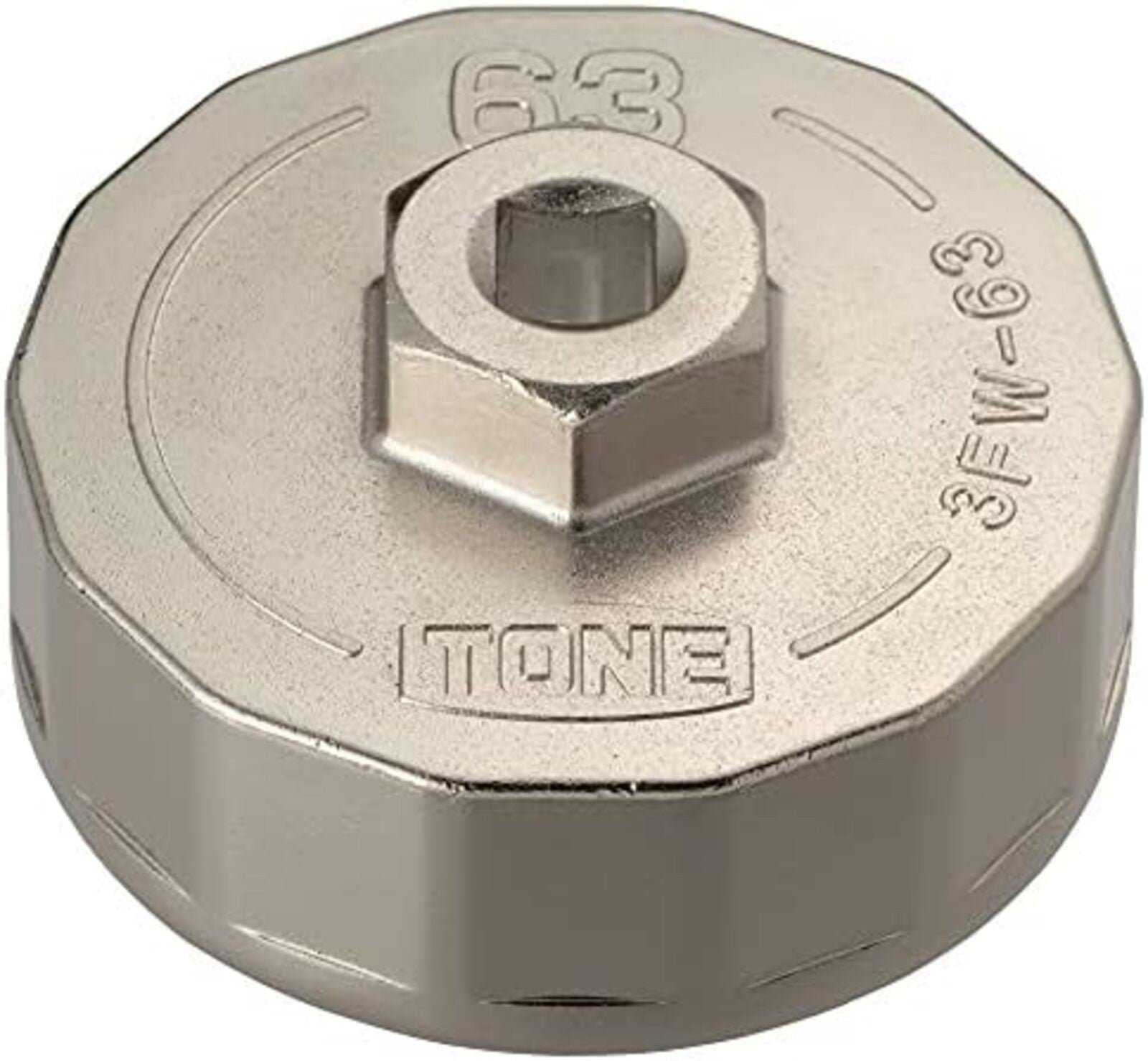 TONE Cup-shaped Oil Filter Wrench 3FW-63