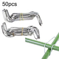Garden Stake Connectors Rust Resistant For Greenhouse Structures