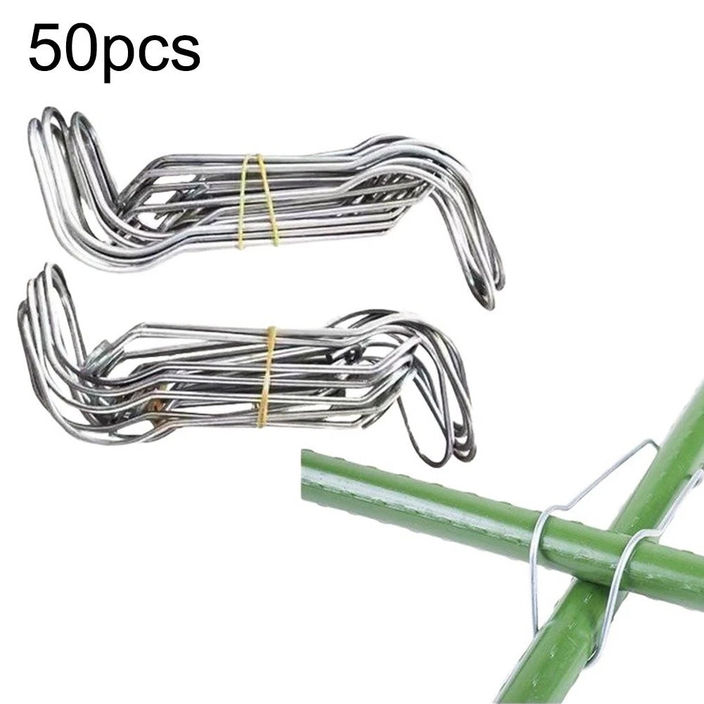 Garden Stake Connectors Rust Resistant For Greenhouse Structures
