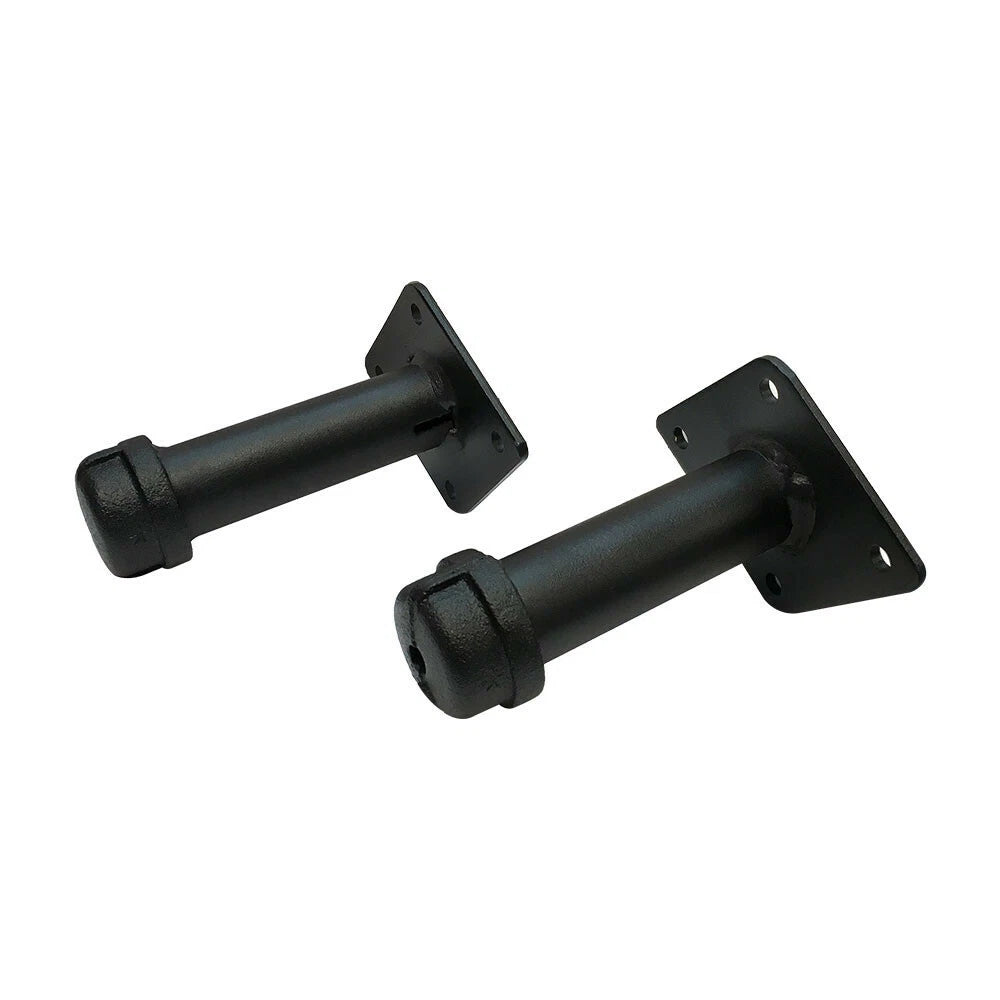 Shelf Support Pipe Style Faceout For Wall Mounted Pipeline Black 3