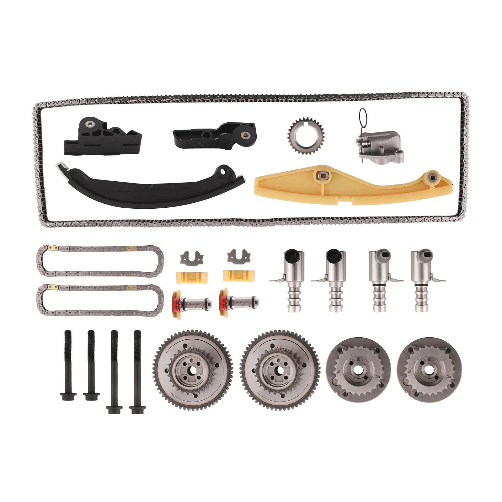 Timing Chain Kit w/ VVT Sprocket For Ford Lincoln Edge F-150 Mustang 3.5L