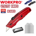 WORKPRO Heavy Duty Premium Razor Utility Knife Box Cutter Quick Change Blade NEW
