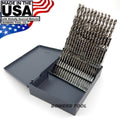 Norseman 60 pc HI-Moly M7 NUMBER Wire Gauge Drill Bit S