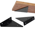 Triangle Bracket Triangle Shelf None Wall Mounted White Furniture