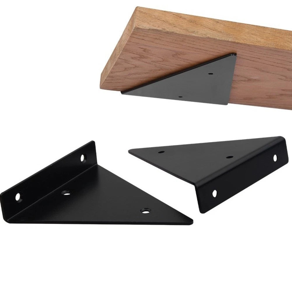 Triangle Bracket Triangle Shelf None Wall Mounted White Furniture