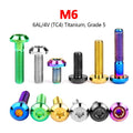 Titanium Bolt M6 Allen Socket Umbrella Head