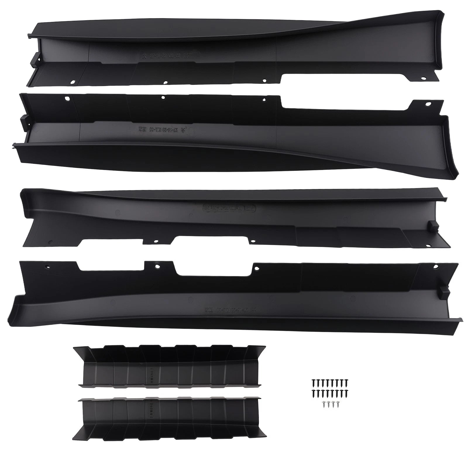 Matte Side Skirts For Chevrolet Camaro Rs Ss | Built Supply Co