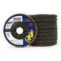 50 Pack 4.5" x 7/8" XL 80 Grit High Density Flap Discs Jumbo Grinding Wheels T29