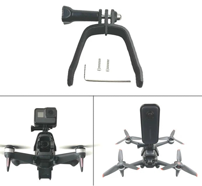 1/4 Screw Hole Universal Action Camera Expansion Bracket Lightweight