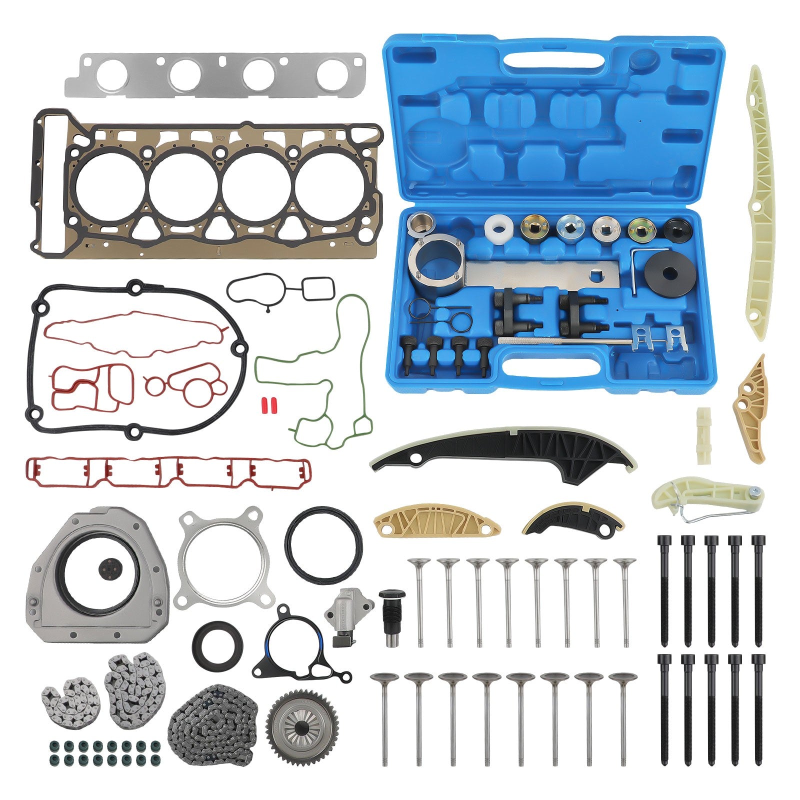 Timing Chain Tool Kit Engine Valve Gasket Kit for VW Jetta Golf 08-13