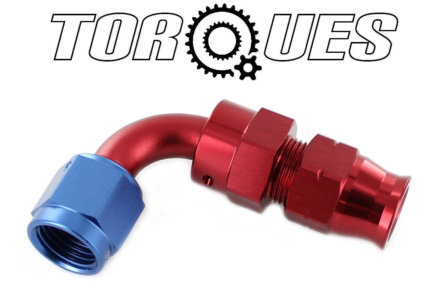 AN -6 (AN6) 90 Degree Female To 3/8" Tube / Pipe / Hardline Adapter