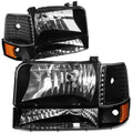 Fit 1992-1996 Ford F150/f250/f350 Black Bumper | Built Supply Co