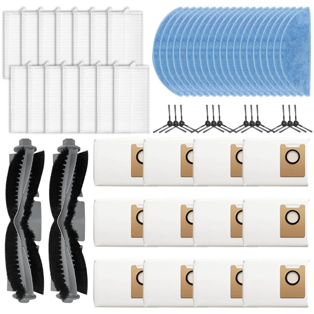 Cleaning Brush And Mop Cloths Set For Ecovacs For Yeedi Y1 For Pro