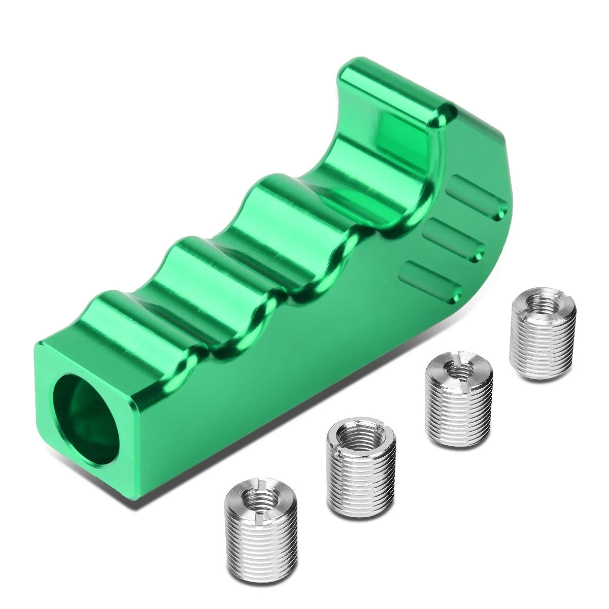 Universal Green Aluminum Pistol Grip Handle Mt Manual Shifter Lever