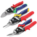 8" Aviation Tin Snip Sets 3PCS Straight Left Right Cut by Unbranded