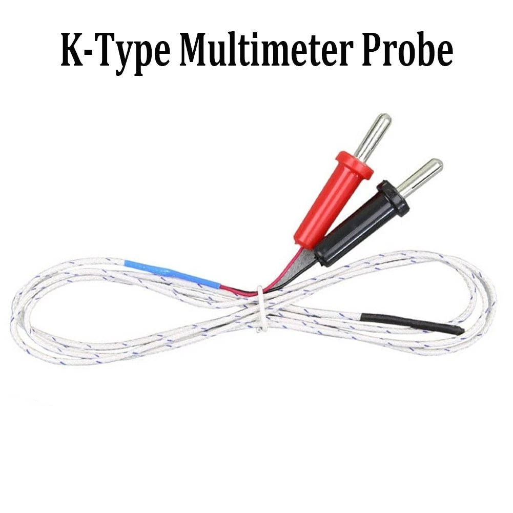 Useful Multimeter Probe Replacement Temperature Thermocouple Probe