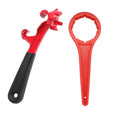 3-in-1 Drum Lid Remover With Non Slip Handle For 5 15 30 55 Gallon