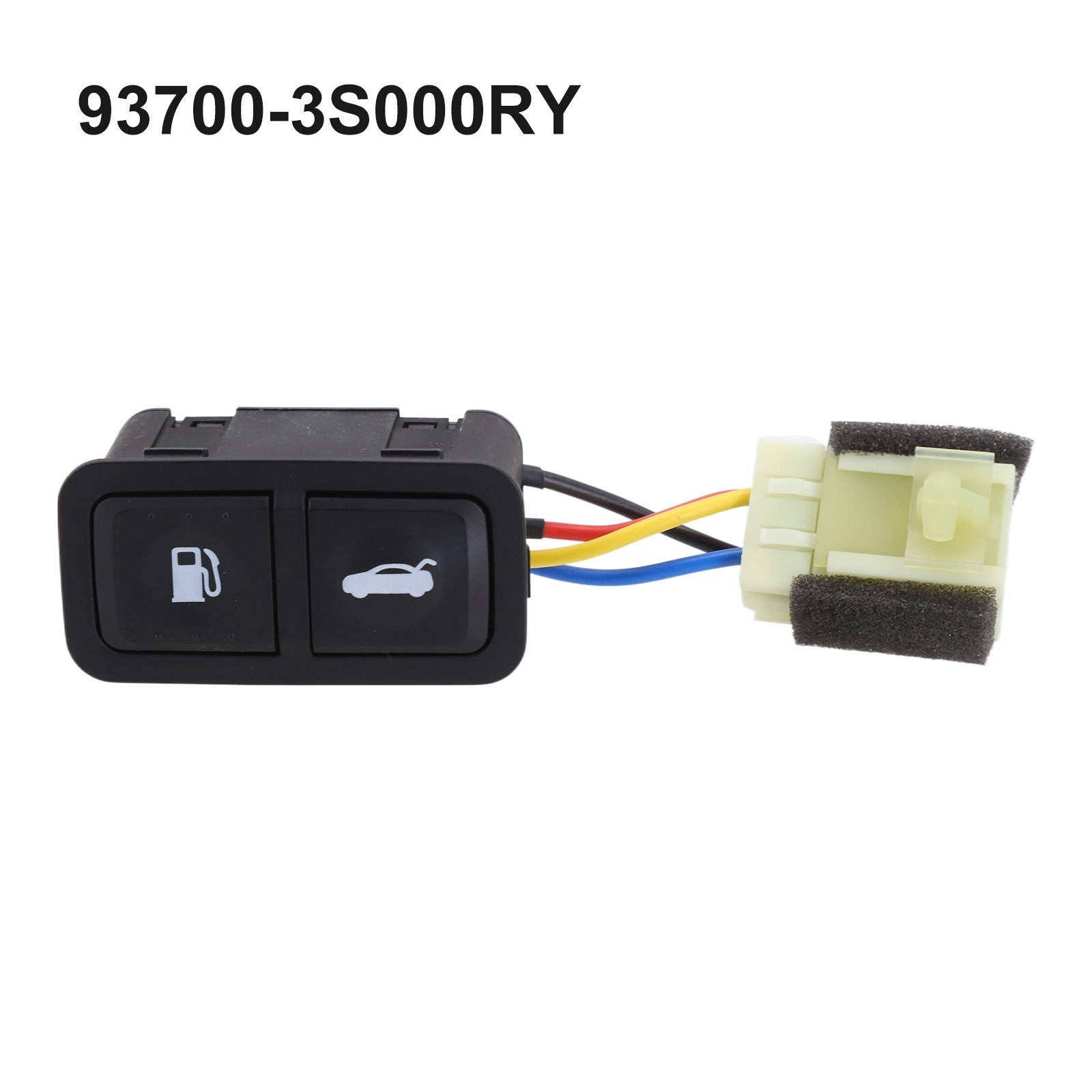 Trunk Fuel Switch Button Button Direct Replacement Front Fuel Open Button BlackO