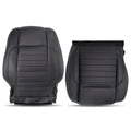 Driver Left Seat Cover for Ford Mustang GT Coupe 2010-2014 Black Leather