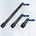 WORKPRO 3PC 1/2" Drive Impact Extension Bar Set Socket Extension 3" 6"
