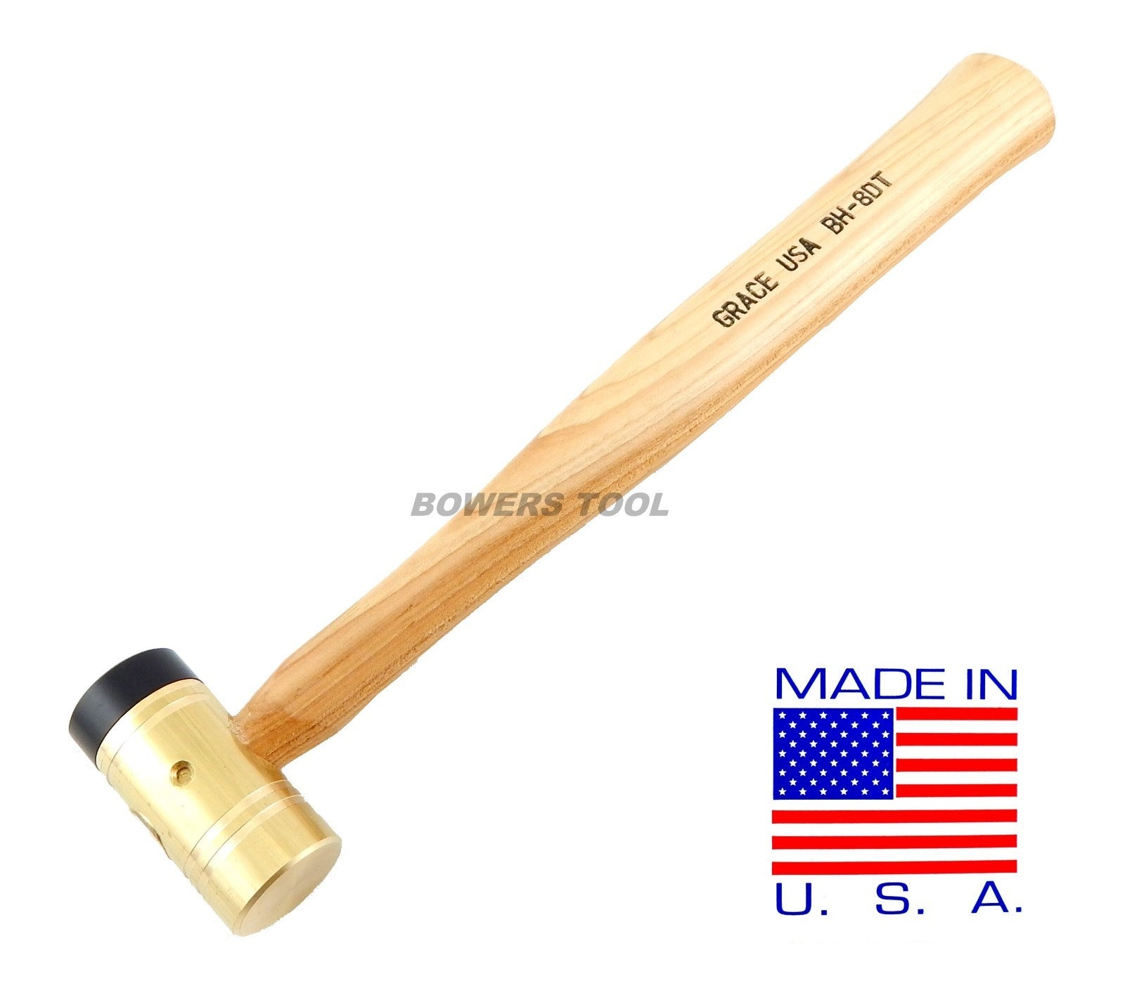 Grace 8oz Brass Hammer Delrin Tip Gunsmith Gun Care Machinis