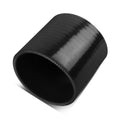3"id 3"long Straight Transition 4-Ply 4ply Black Silicone Intercooler