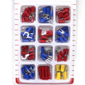 100pc Assorted Insulated Electrical Wire Connectors by Unbranded