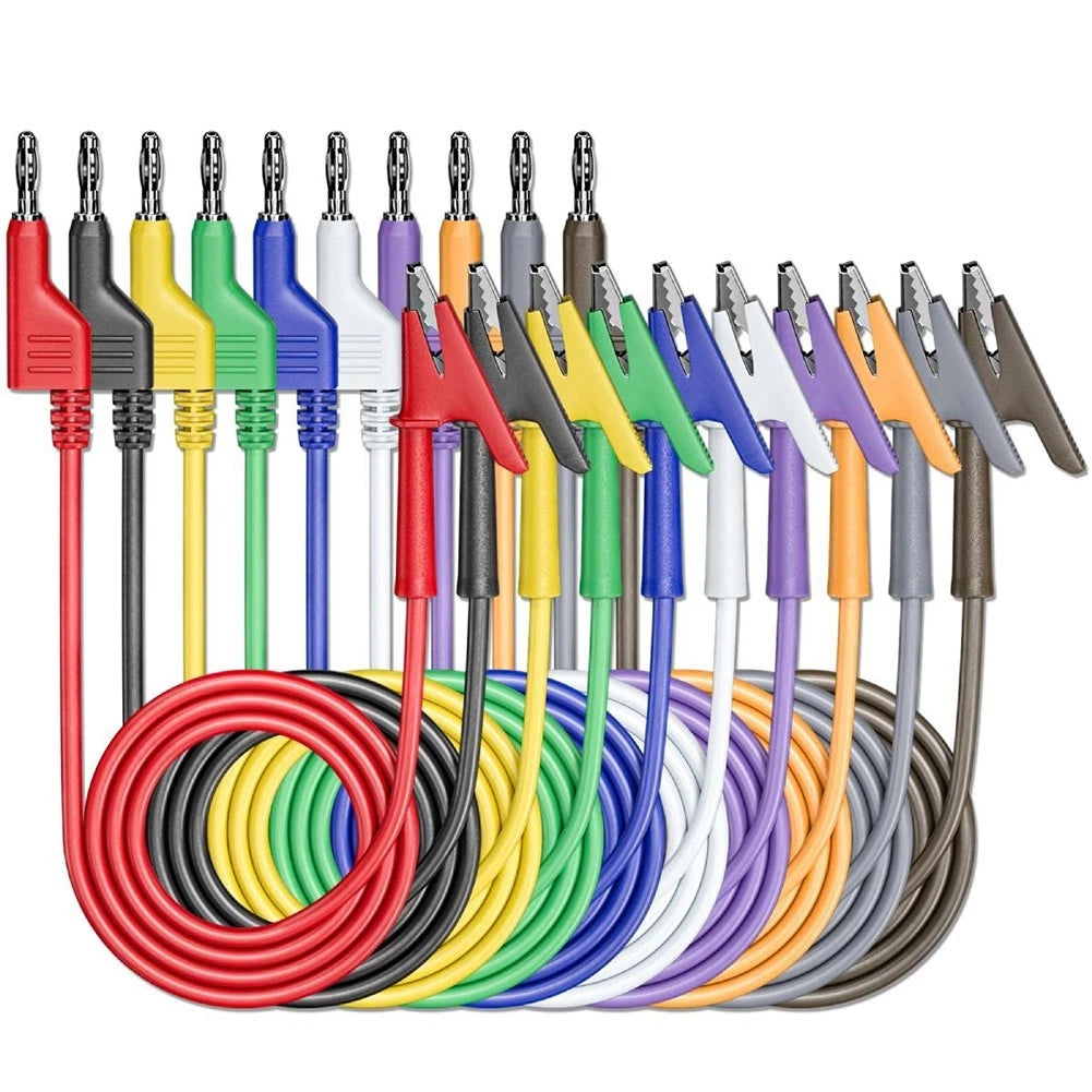Test Leads For Electrical Testing Clip Test Cable Pure Copper