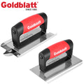 Goldblatt Concrete Hand Tool Edger (6" x 3" 1/4"R) Groover (6" x 3"