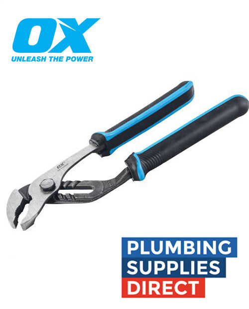 OX Tools Pro Water Pump Groove Joint Pliers 250mm