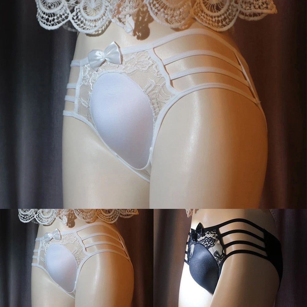 Stylish Daily Men Underwear Briefs Panties Shapping Sheer Crossdresser