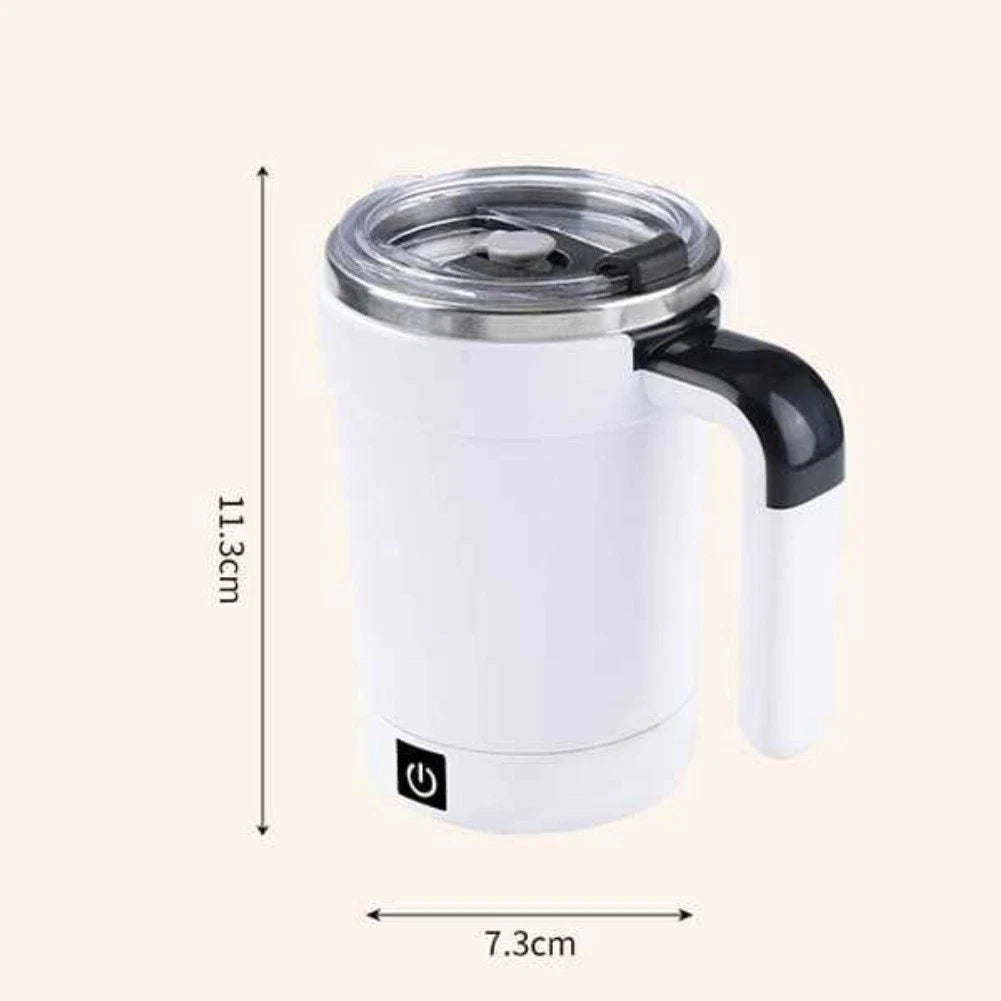Automatic Stirring Mug With Digital Temperature Display For Coffee