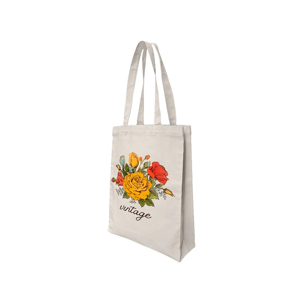 12"l X 15"h Economical Cotton Tote Bag,lightweigh<wbr/>t Reusable