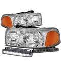 Chrome Housing Head+amber Corner+smoke Led Fog | Built Supply Co