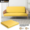 Yellow Twin Size Slipcovers Cushion Stretch Futon Cover