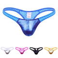 Breathable Mens Low Waist G String Underwear Mesh Fabric Comfortable
