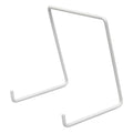 JES Small 65mm Wire Plate Stand White (Size 2, 10 Pack)