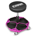 15.74"-21.25" Adjustable 300lbs Purple Rolling | Built Supply Co