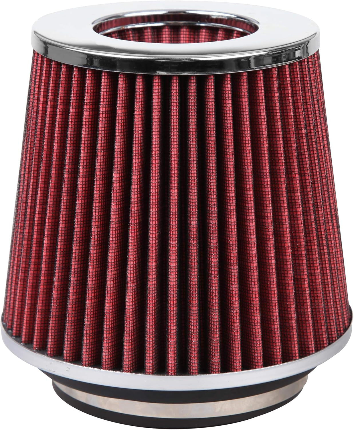 Clamp-On Engine Air Filter, Fit Intake Tube with 3/3.5/4In Diameter