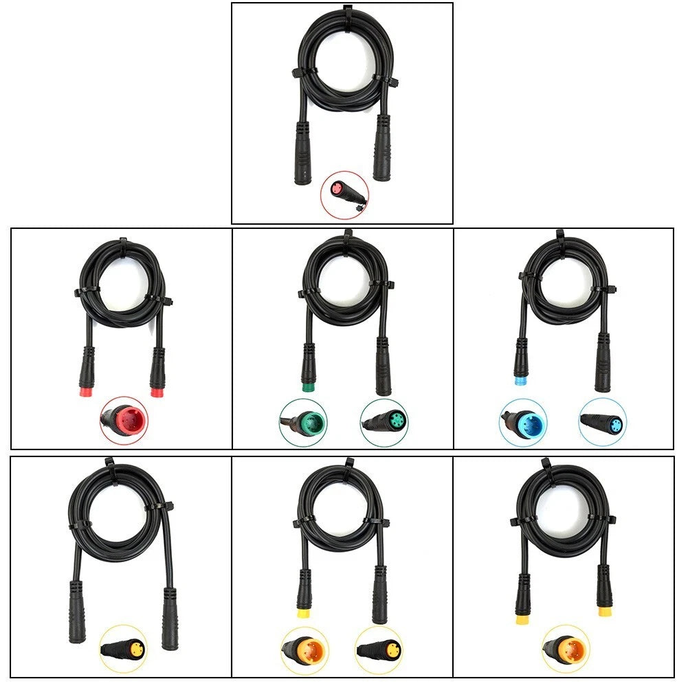 E-bike Cycling Display Signal Line Cable Wire Extension Connector