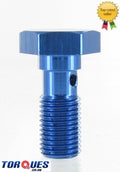3/8" x 24 UNF (JIC -3 AN-3) Aluminium Banjo Bolt 23mm Long
